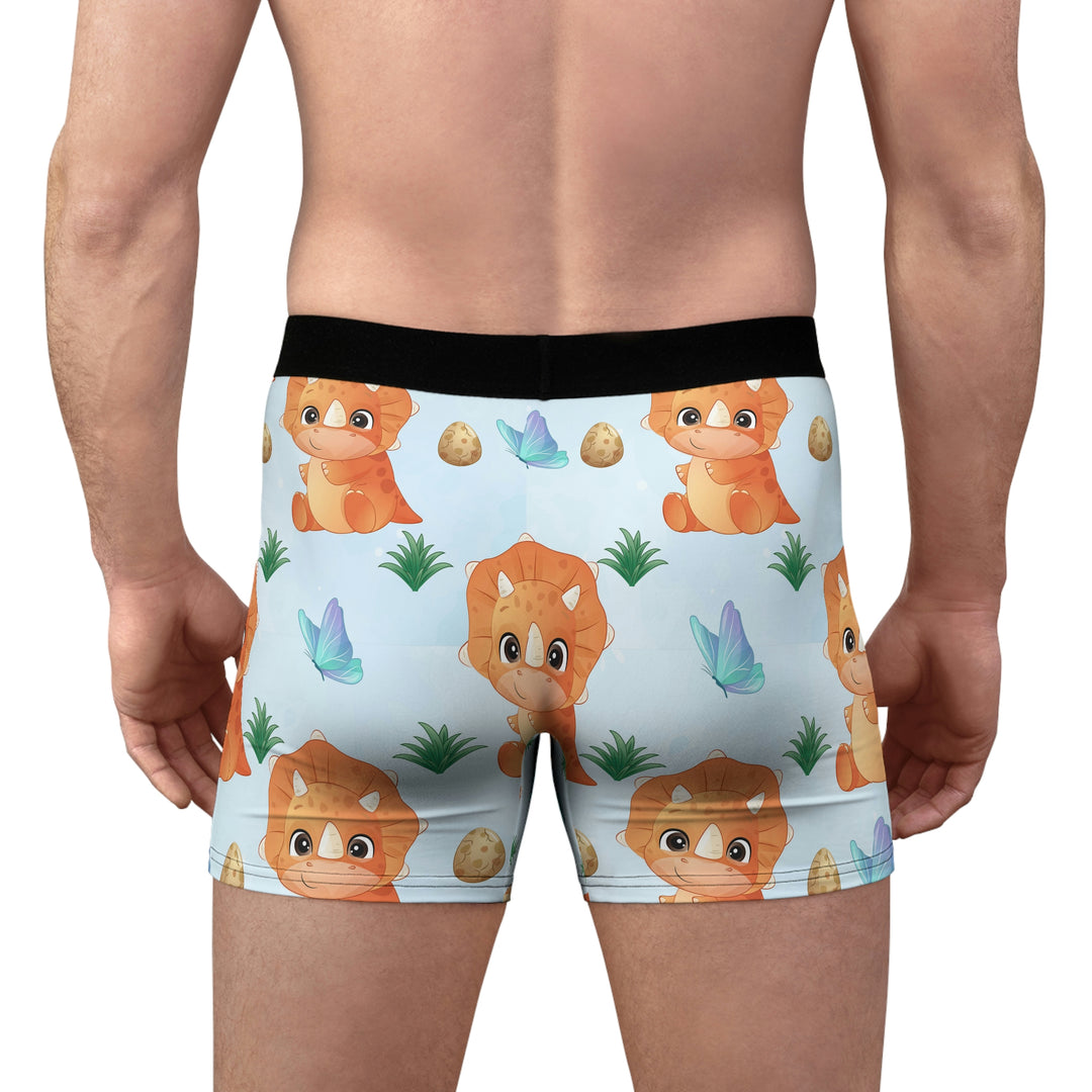baby-dino-Men's Boxer Briefs