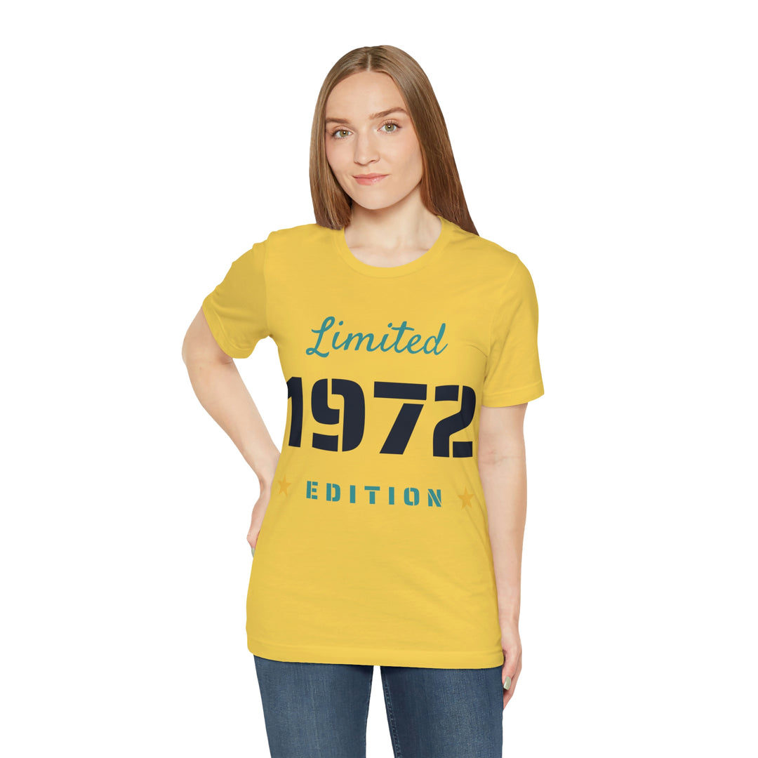 1972 limited edition Unisex Jersey Short Sleeve Tee