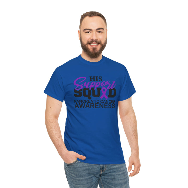 His Suppoprt Squad-Unisex Heavy Cotton Tee