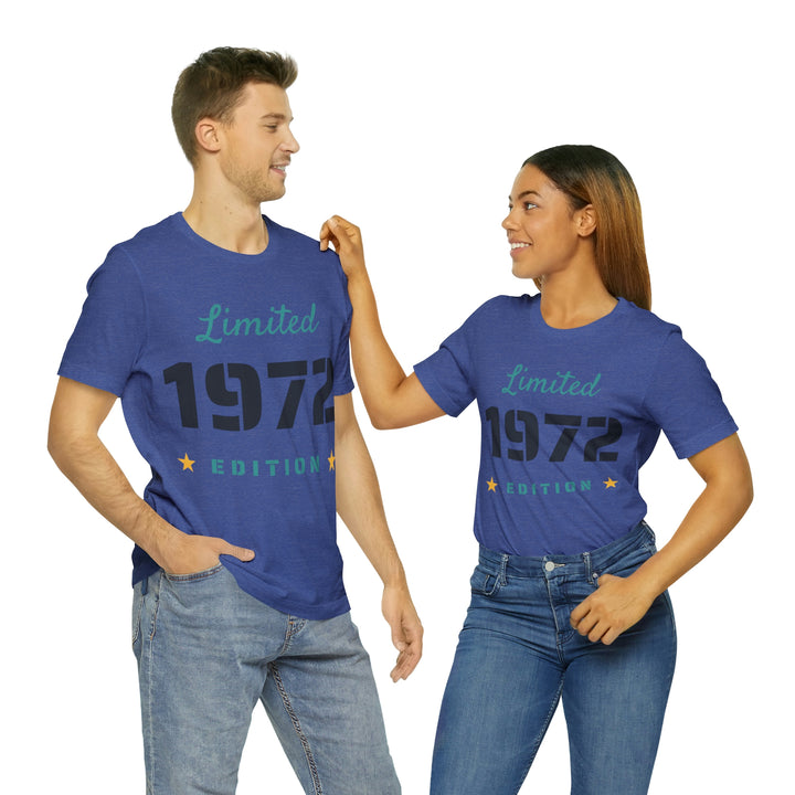1972 limited edition Unisex Jersey Short Sleeve Tee