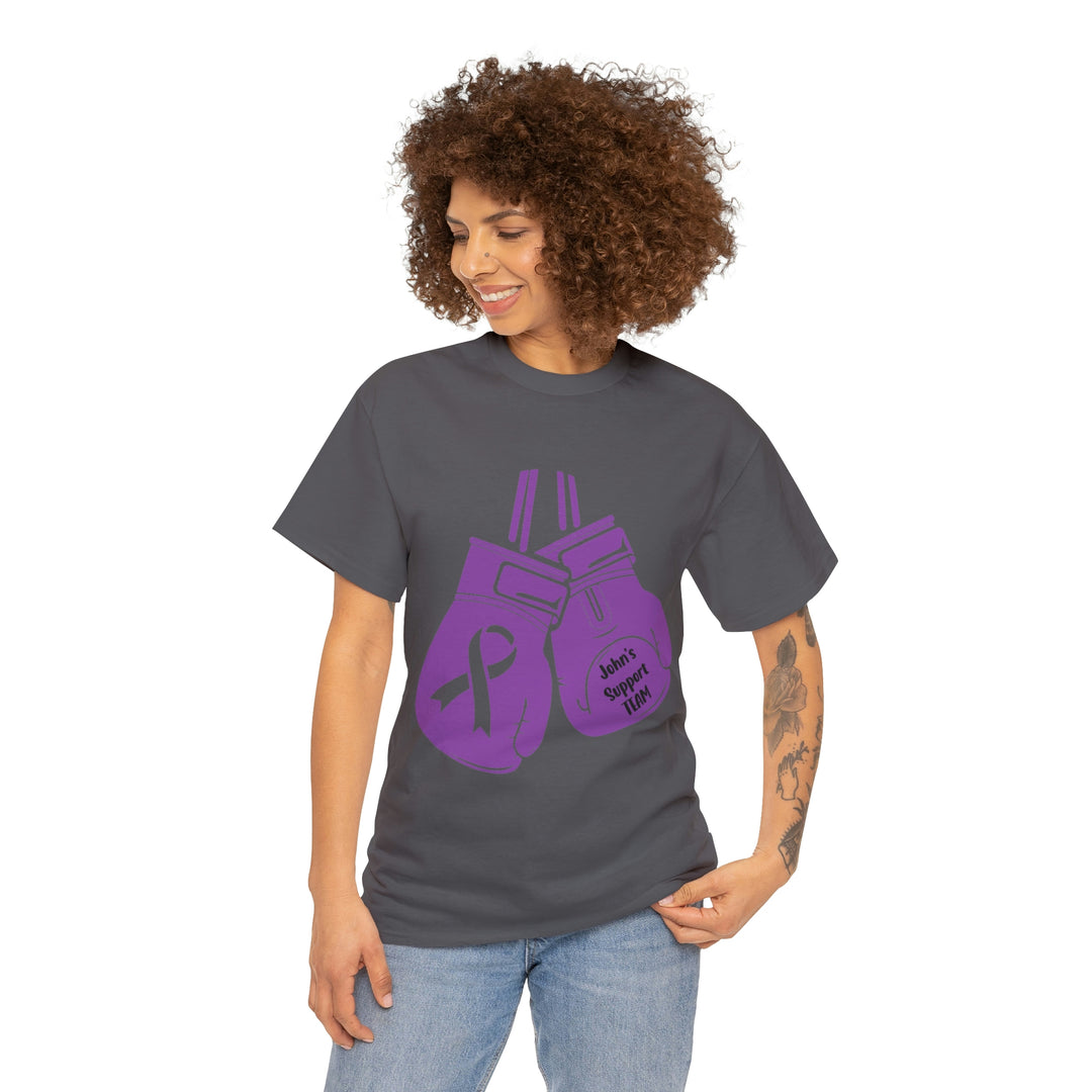 John's Support team-Unisex Heavy Cotton Tee