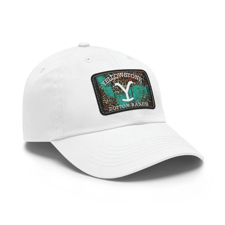 yellowstone-Dad Hat with Leather Patch
