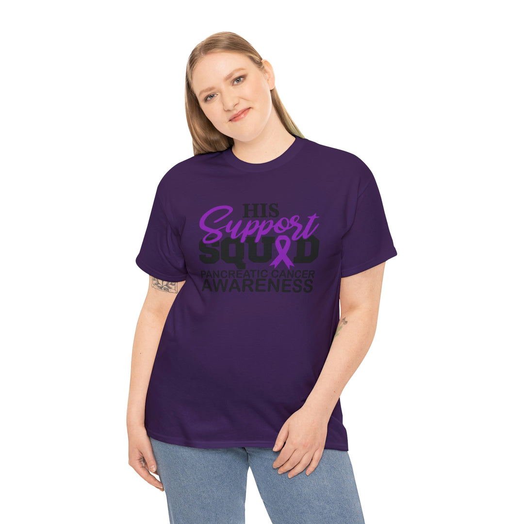 His Suppoprt Squad-Unisex Heavy Cotton Tee