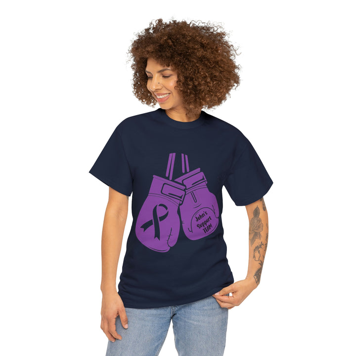 John's Support team-Unisex Heavy Cotton Tee