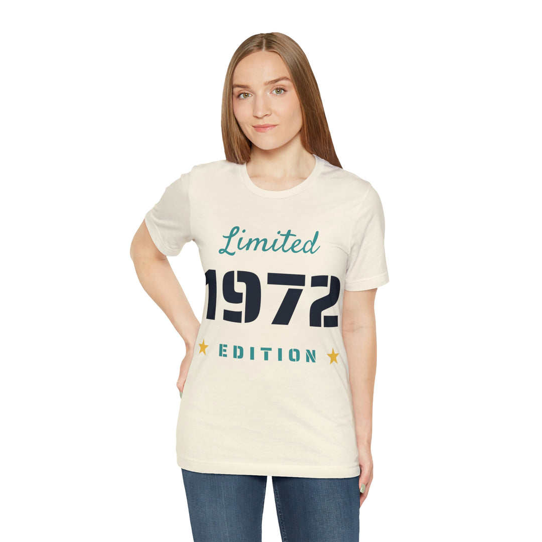 1972 limited edition Unisex Jersey Short Sleeve Tee