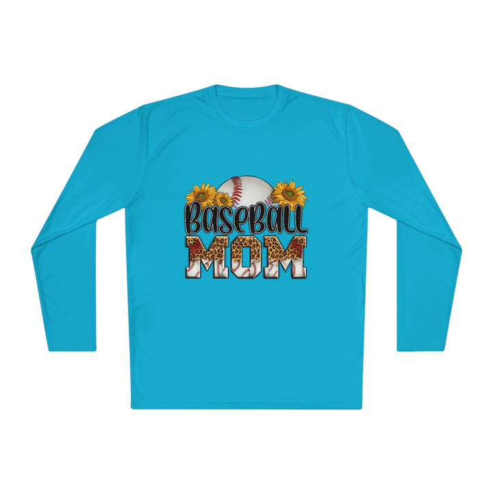 BASEBALL-MOM-Unisex Lightweight Long Sleeve Tee