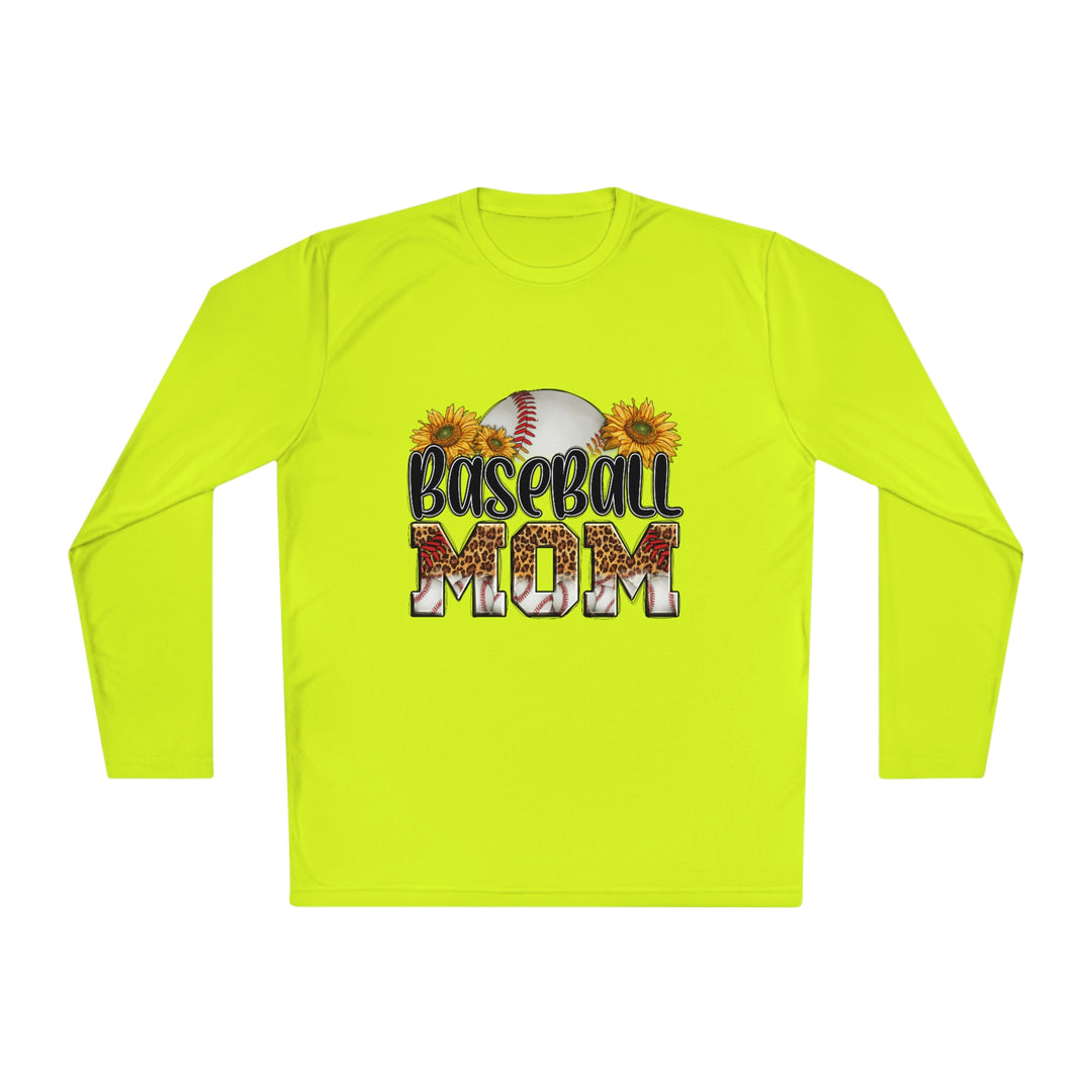 BASEBALL-MOM-Unisex Lightweight Long Sleeve Tee
