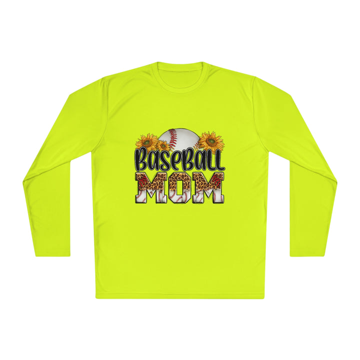 BASEBALL-MOM-Unisex Lightweight Long Sleeve Tee