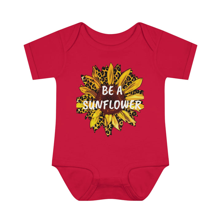BE A SUNFLOWER-Infant Baby Rib Bodysuit