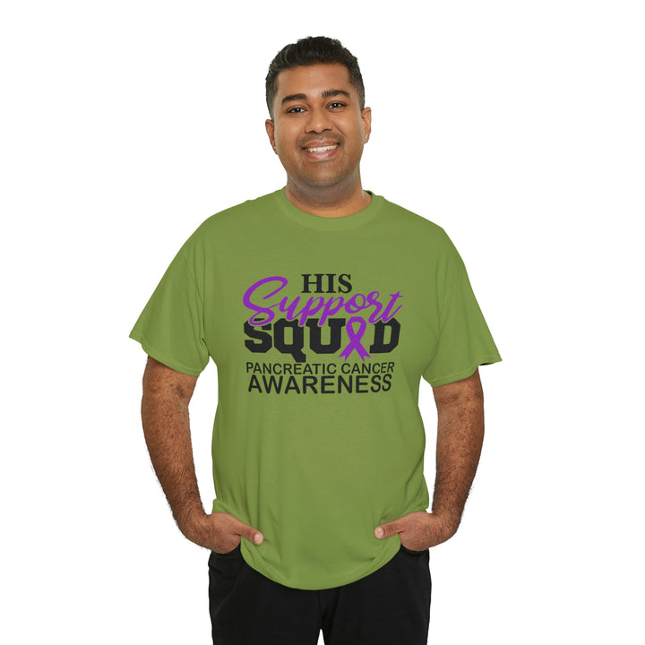 His Suppoprt Squad-Unisex Heavy Cotton Tee