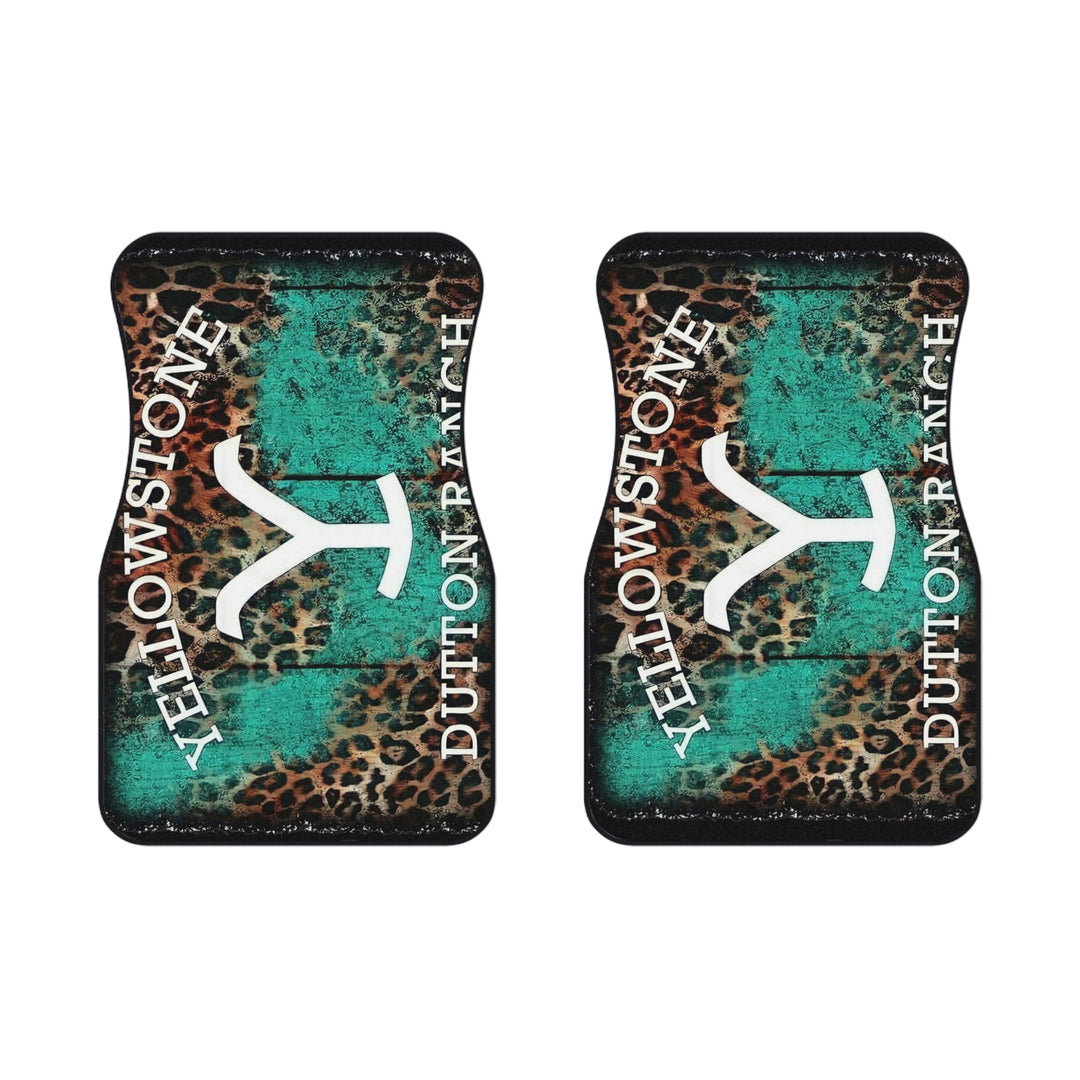 yellow-stone-Car Mats (2x Front)