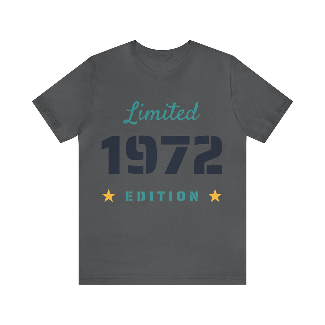 1972 limited edition Unisex Jersey Short Sleeve Tee