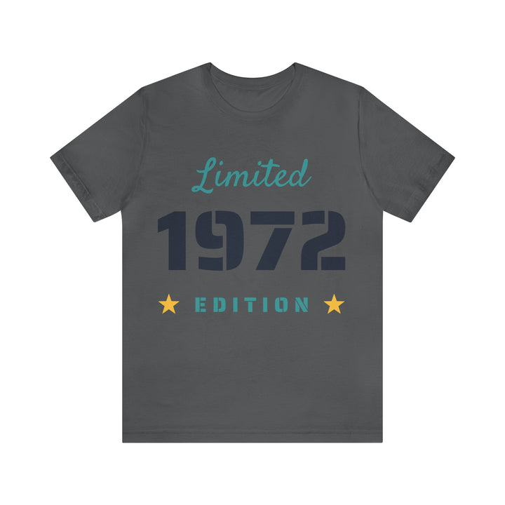 1972 limited edition Unisex Jersey Short Sleeve Tee