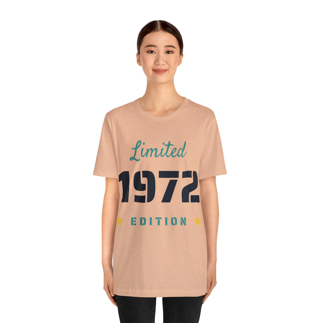 1972 limited edition Unisex Jersey Short Sleeve Tee