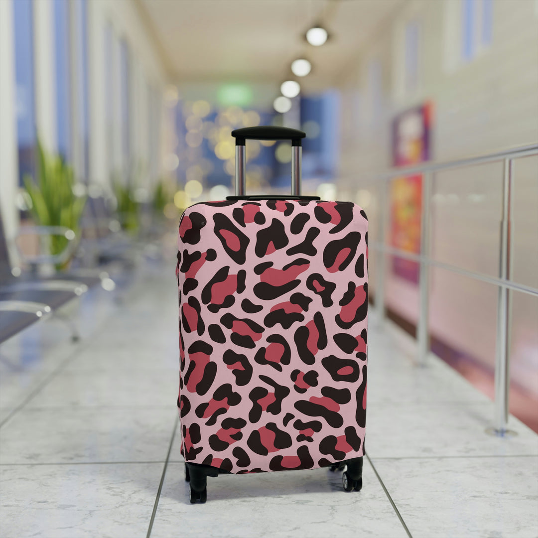 pink-leopard-Luggage Cover