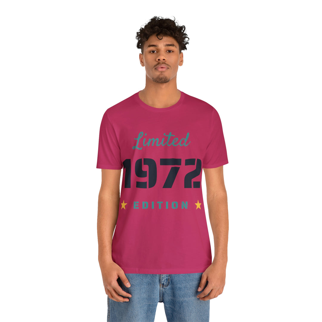 1972 limited edition Unisex Jersey Short Sleeve Tee
