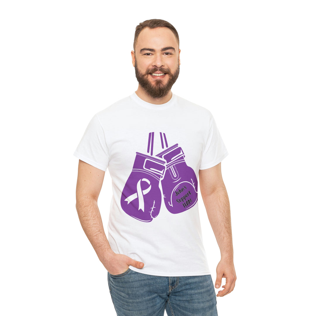 John's Support team-Unisex Heavy Cotton Tee