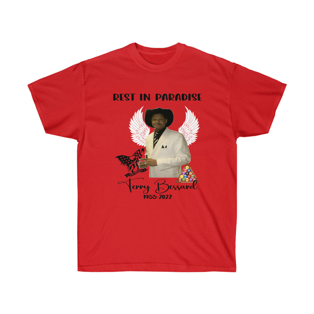 REST IN PARADISE -TERRY-Unisex Ultra Cotton Tee