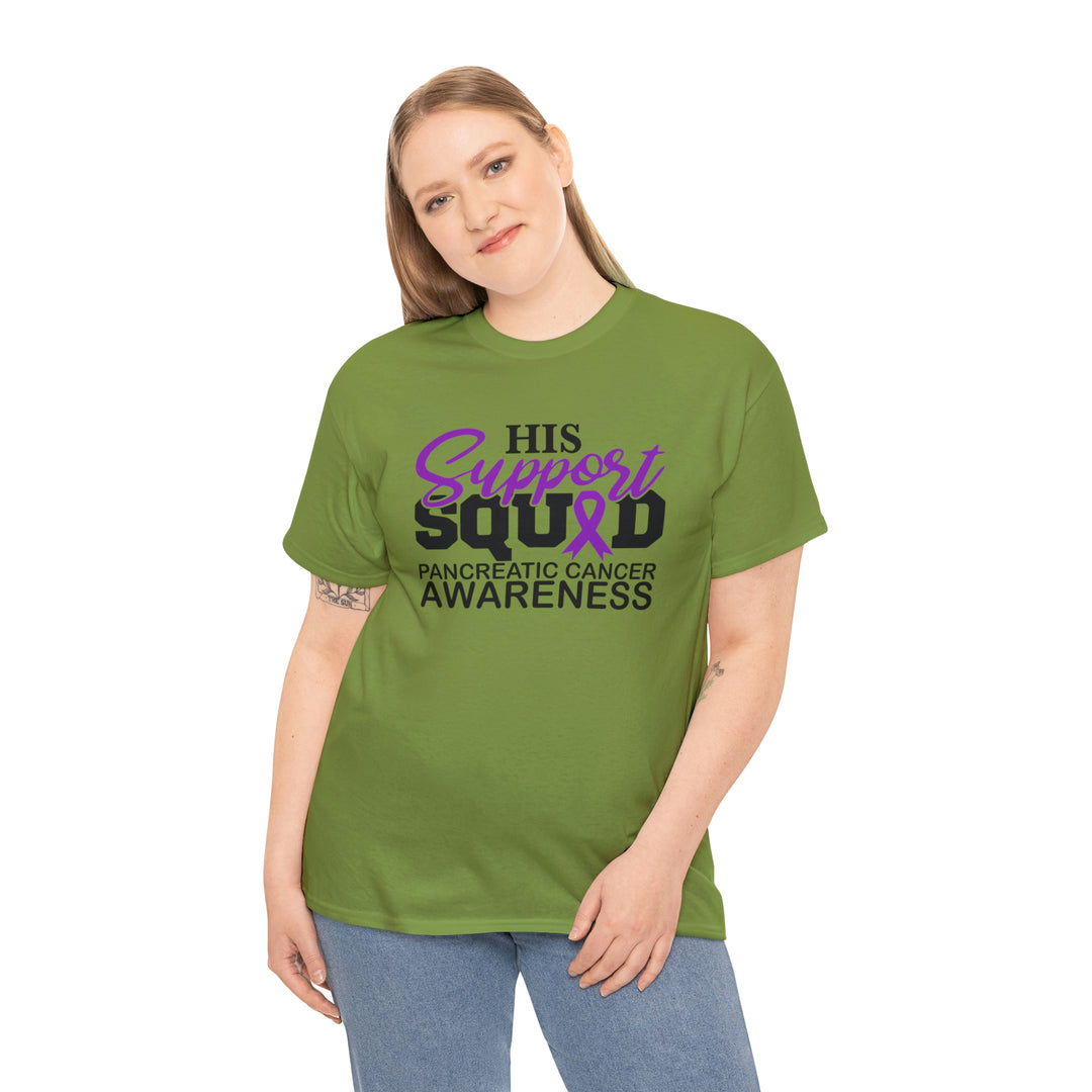 His Suppoprt Squad-Unisex Heavy Cotton Tee