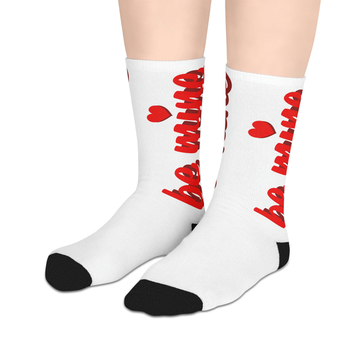 BE-MINE-Mid-length Socks
