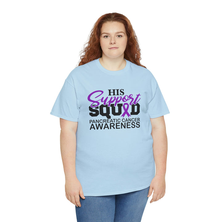 His Suppoprt Squad-Unisex Heavy Cotton Tee