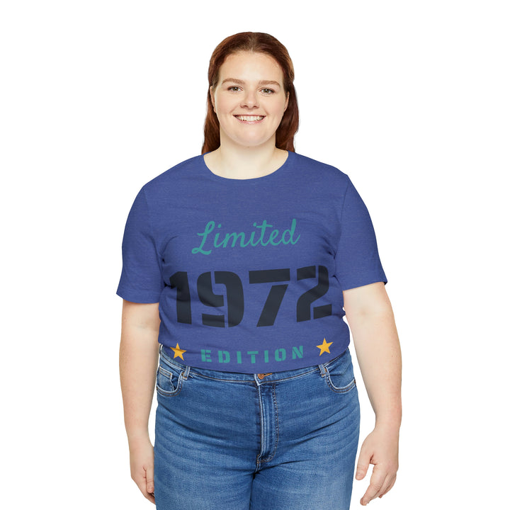 1972 limited edition Unisex Jersey Short Sleeve Tee