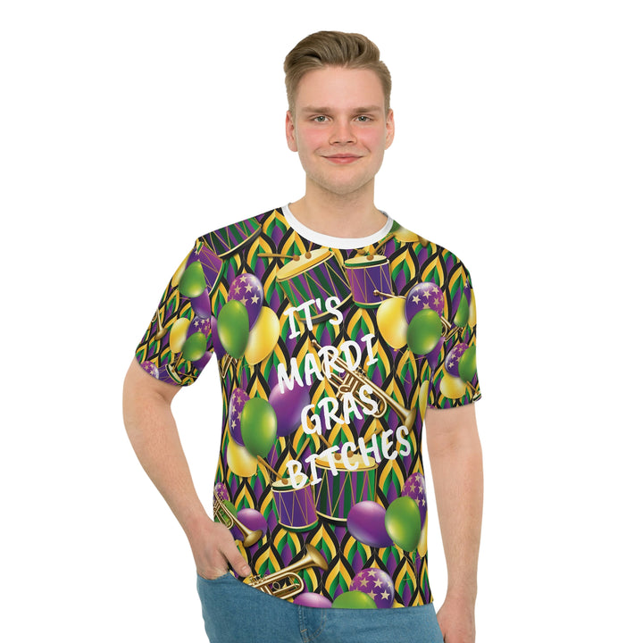 ITS MARDI GRAS BITCHES-Men's Loose T-shirt