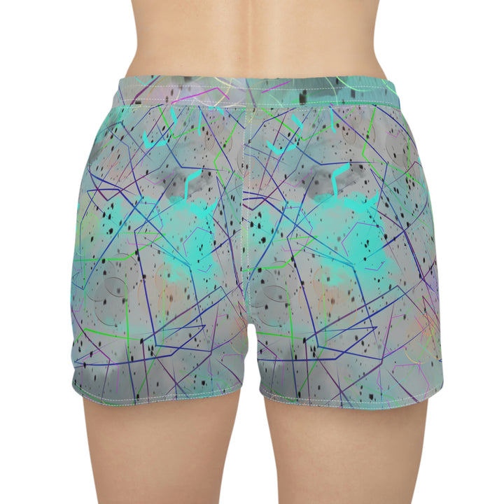 Retro-Women's Casual Shorts (AOP)