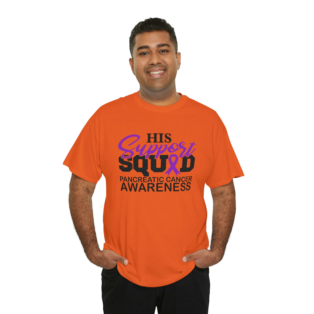 His Suppoprt Squad-Unisex Heavy Cotton Tee