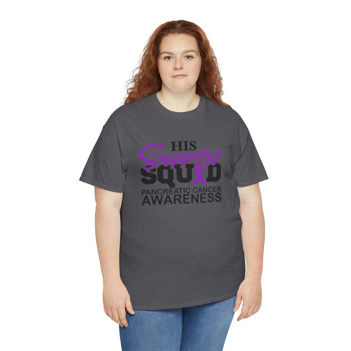 His Suppoprt Squad-Unisex Heavy Cotton Tee