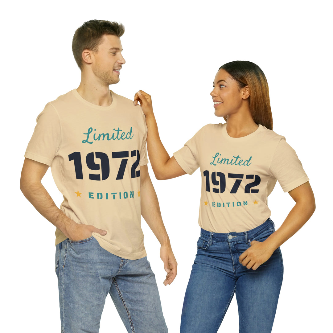 1972 limited edition Unisex Jersey Short Sleeve Tee