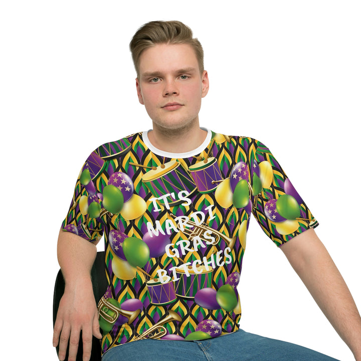 ITS MARDI GRAS BITCHES-Men's Loose T-shirt