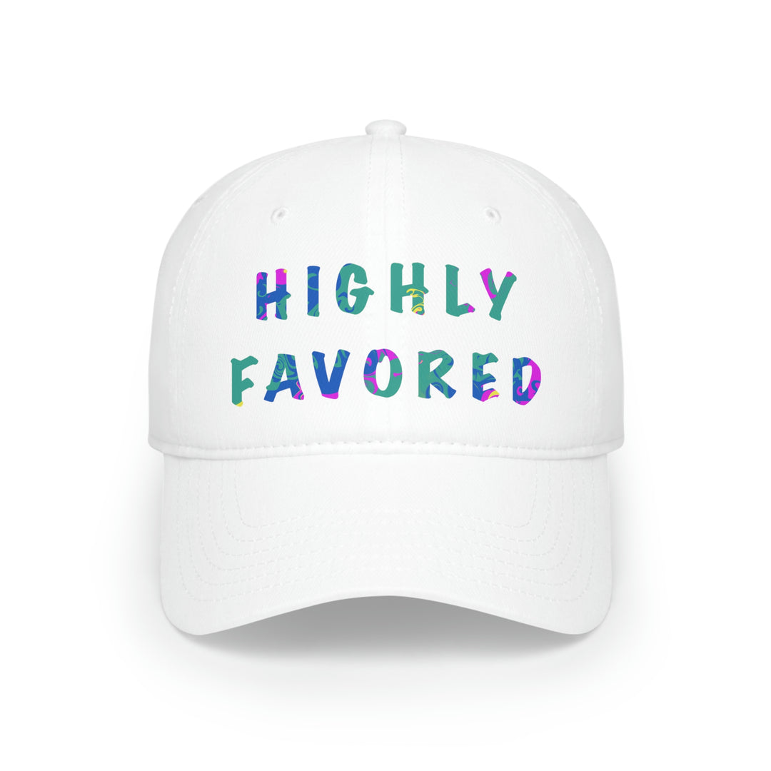 HIGHLY FAVORED-Low Profile Baseball Cap