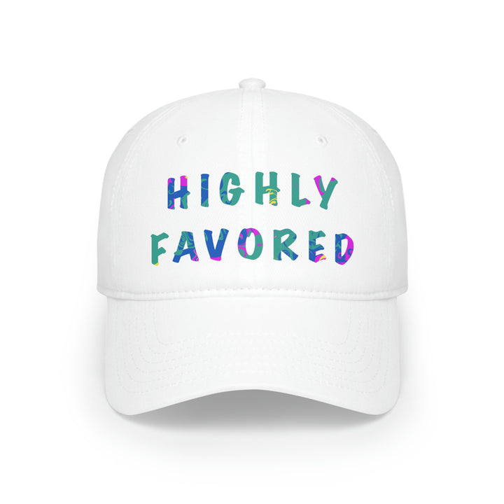 HIGHLY FAVORED-Low Profile Baseball Cap