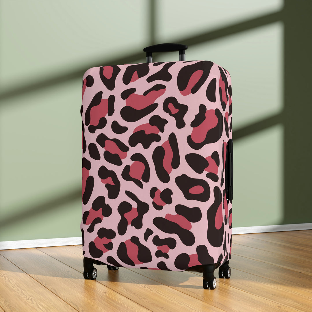 pink-leopard-Luggage Cover