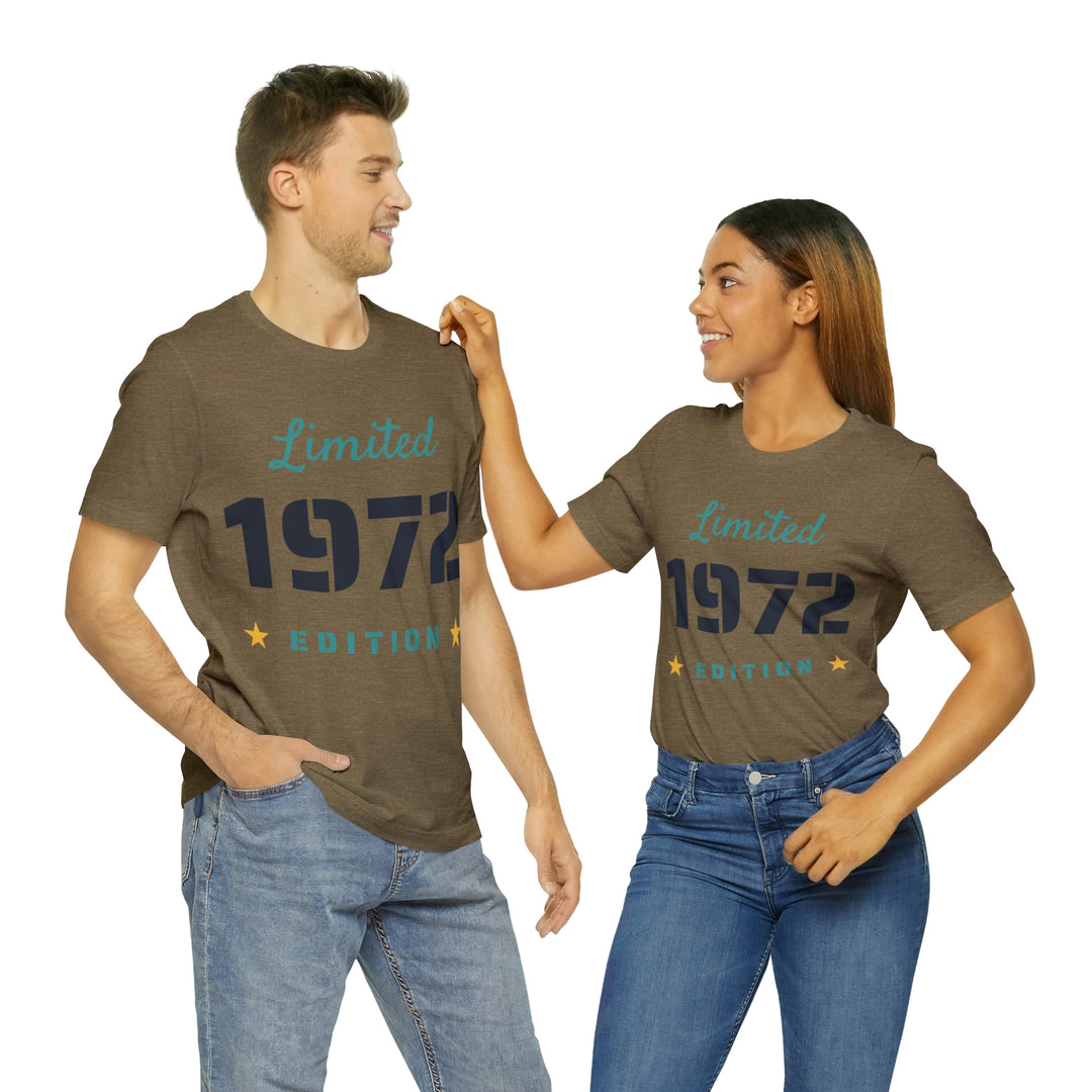 1972 limited edition Unisex Jersey Short Sleeve Tee
