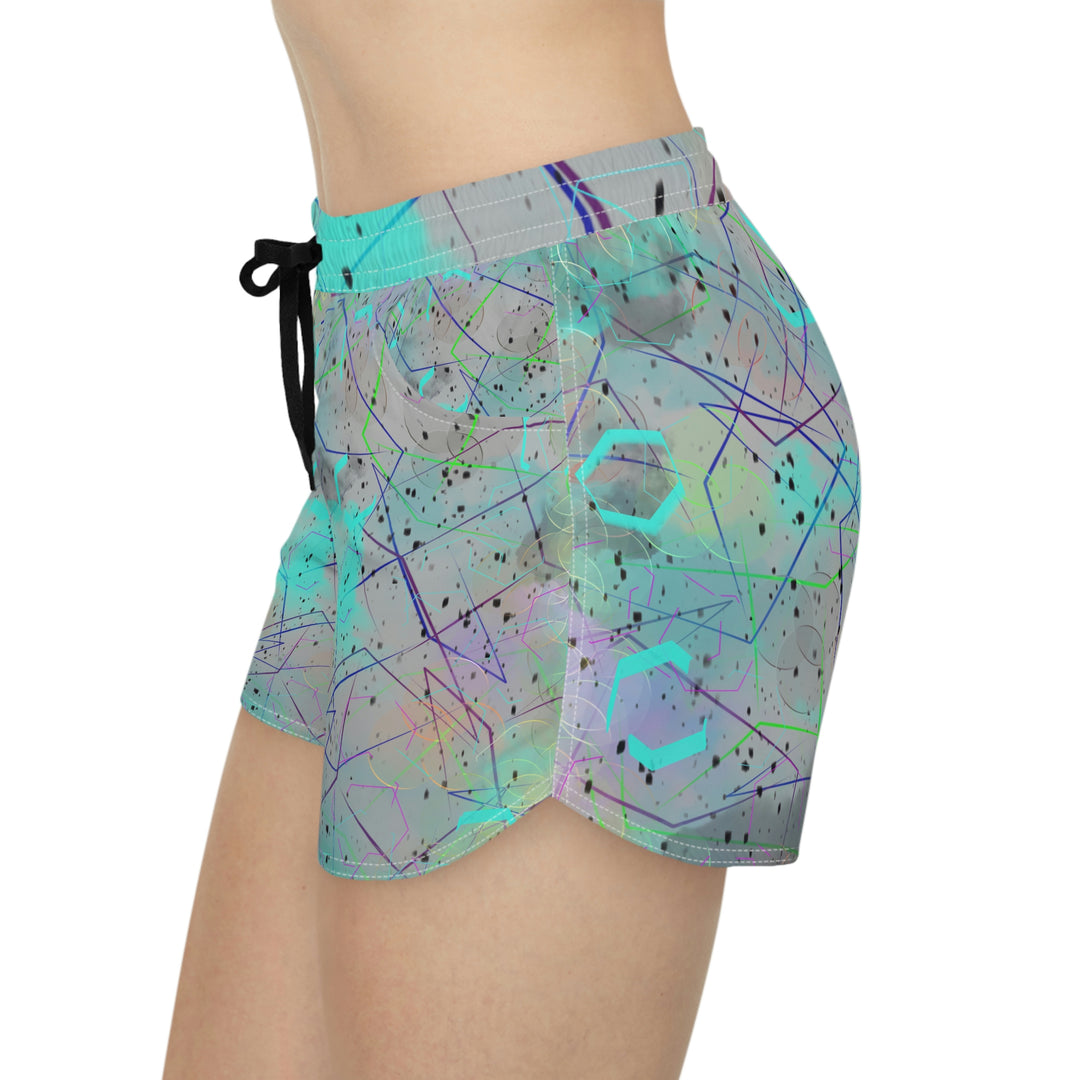 Retro-Women's Casual Shorts (AOP)
