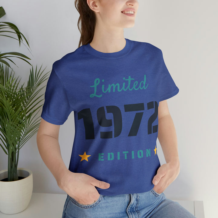 1972 limited edition Unisex Jersey Short Sleeve Tee