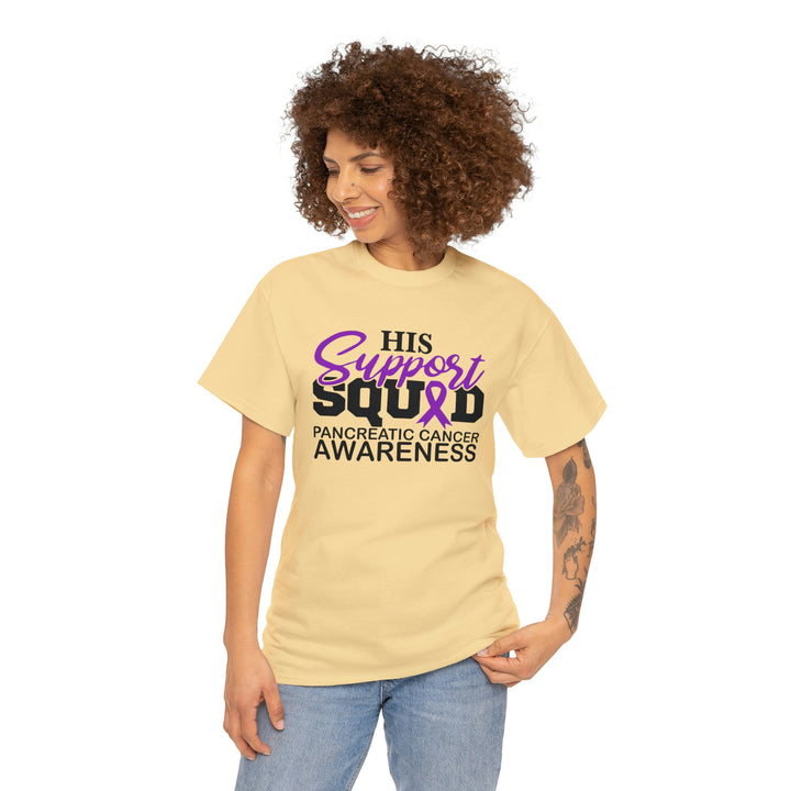 His Suppoprt Squad-Unisex Heavy Cotton Tee