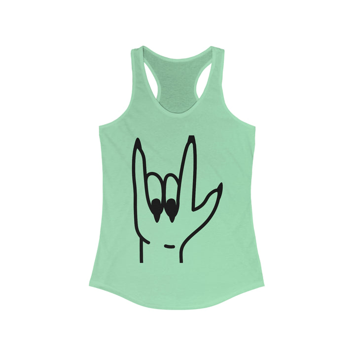LOVE-Women's Ideal Racerback Tank