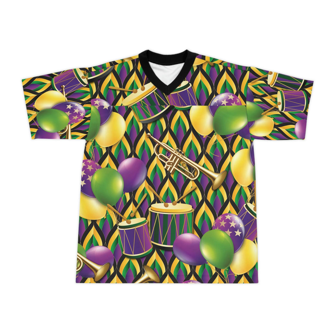 MARDI-GRAS-Unisex Football Jersey (AOP)