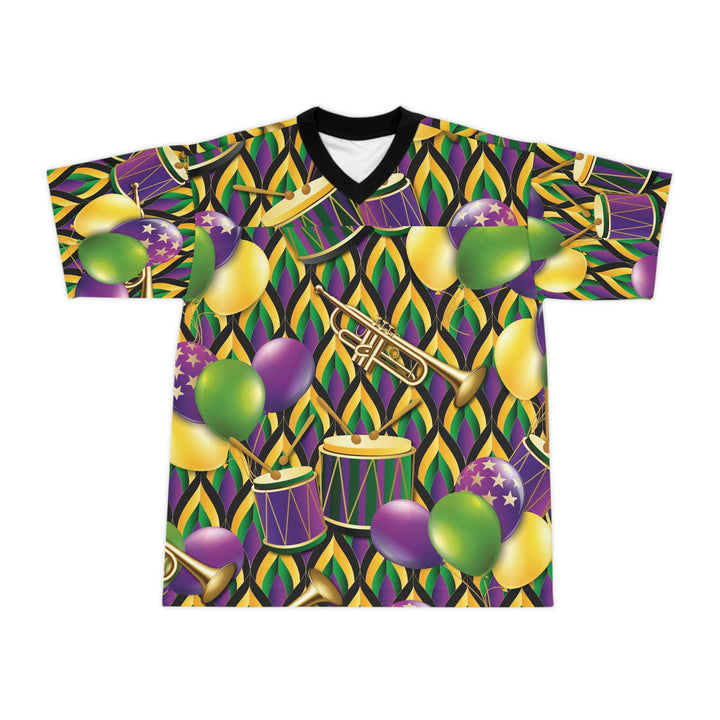 MARDI-GRAS-Unisex Football Jersey (AOP)
