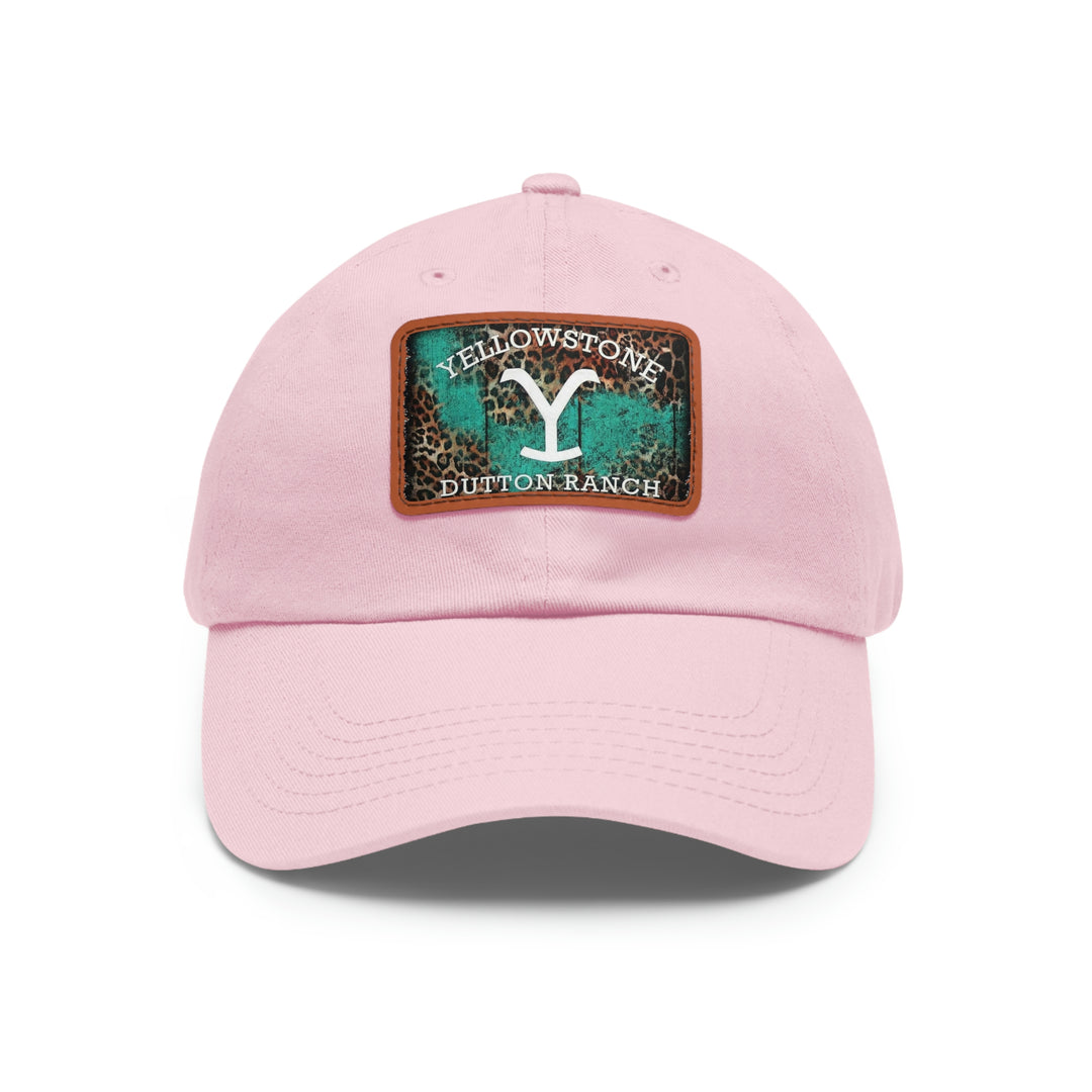 yellowstone-Dad Hat with Leather Patch