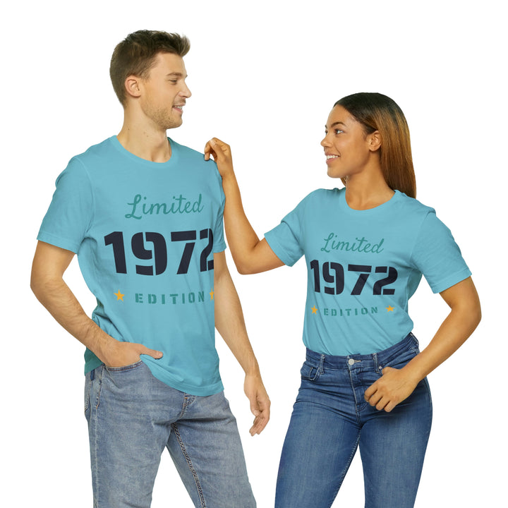 1972 limited edition Unisex Jersey Short Sleeve Tee