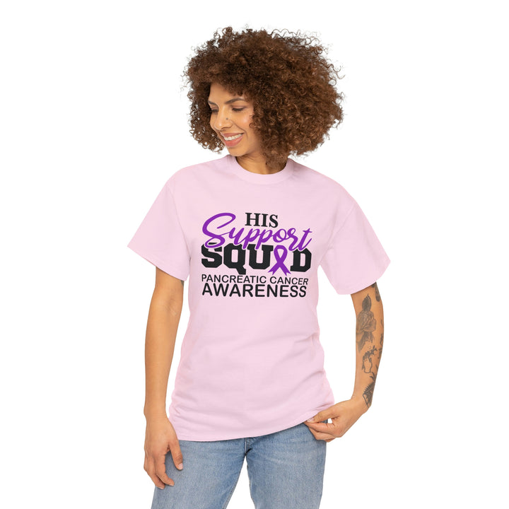 His Suppoprt Squad-Unisex Heavy Cotton Tee
