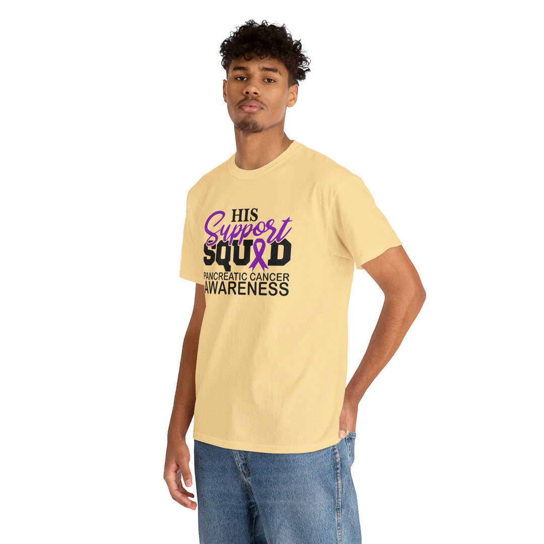His Suppoprt Squad-Unisex Heavy Cotton Tee