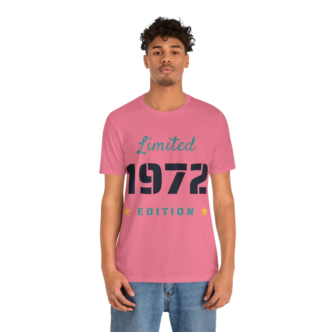 1972 limited edition Unisex Jersey Short Sleeve Tee