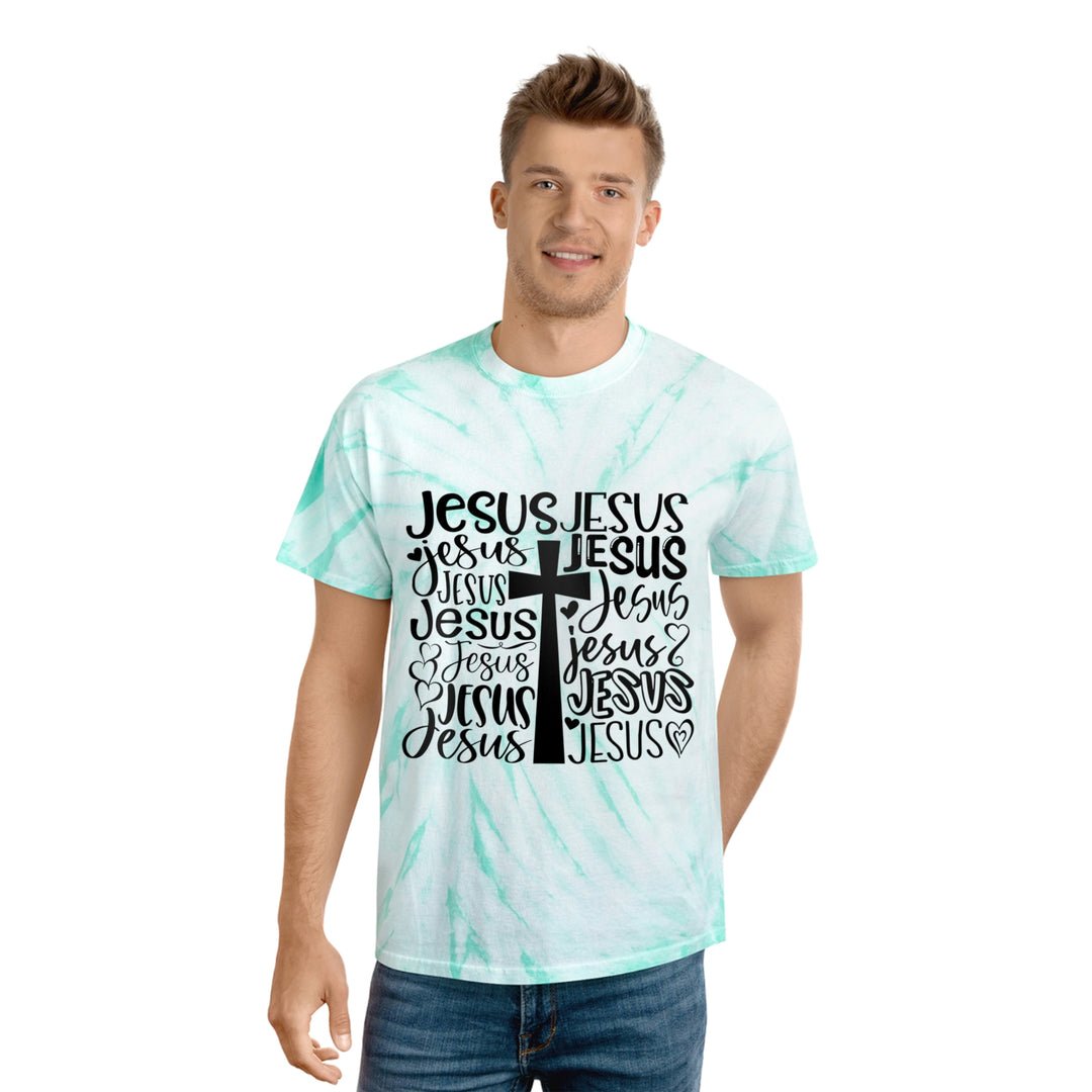 JESUS-Tie-Dye Tee, Cyclone