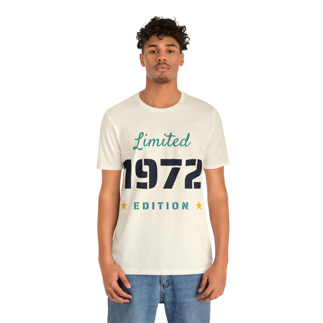 1972 limited edition Unisex Jersey Short Sleeve Tee