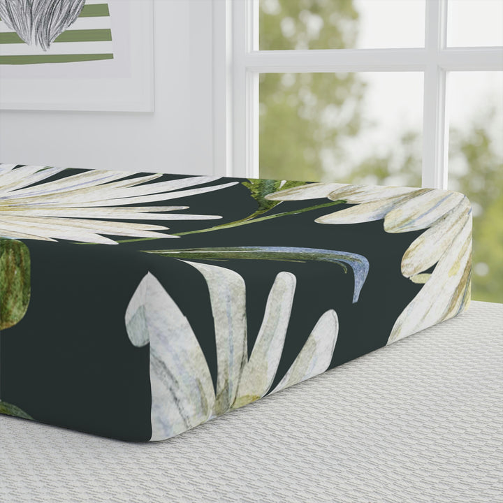 sunflower-Baby Changing Pad Cover